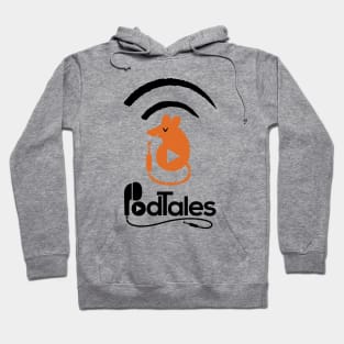 PodTales Mouse with Sound Waves (Stereo) Hoodie